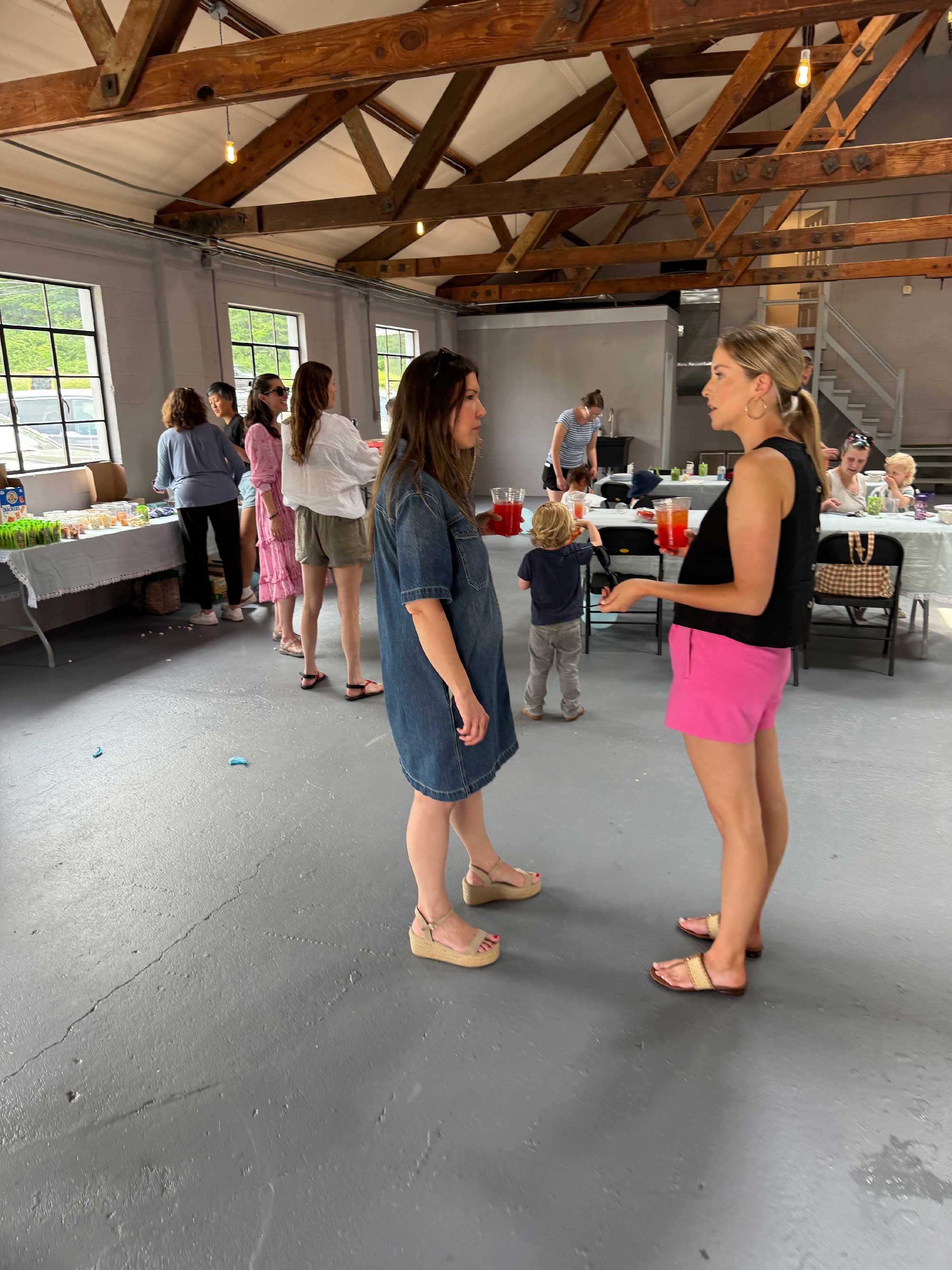 Community social at Rifugio event space